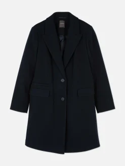 Mujer Primark Abrigos Y Chaquetas|Abrigo Con Botonadura Sencilla