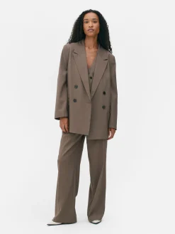 Mujer Primark Blazers|Americana De Doble Botonadura Para Combinar