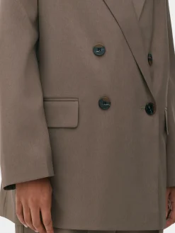 Mujer Primark Blazers|Americana De Doble Botonadura Para Combinar