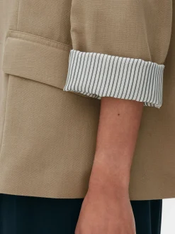 Mujer Primark Blazers|Americana De Vestir Abierta