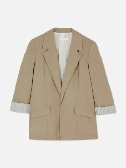 Mujer Primark Blazers|Americana De Vestir Abierta