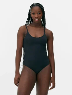 Mujer Primark Bañadores Y Ropa De Baño|Bañador Básico De Escote Amplio