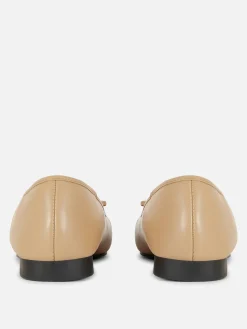 Mujer Primark Zapatos Planos|Bailarinas Con Puntera En Contraste