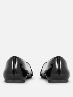 Mujer Primark Zapatos Planos|Bailarinas De Charol Con Puntera Afilada