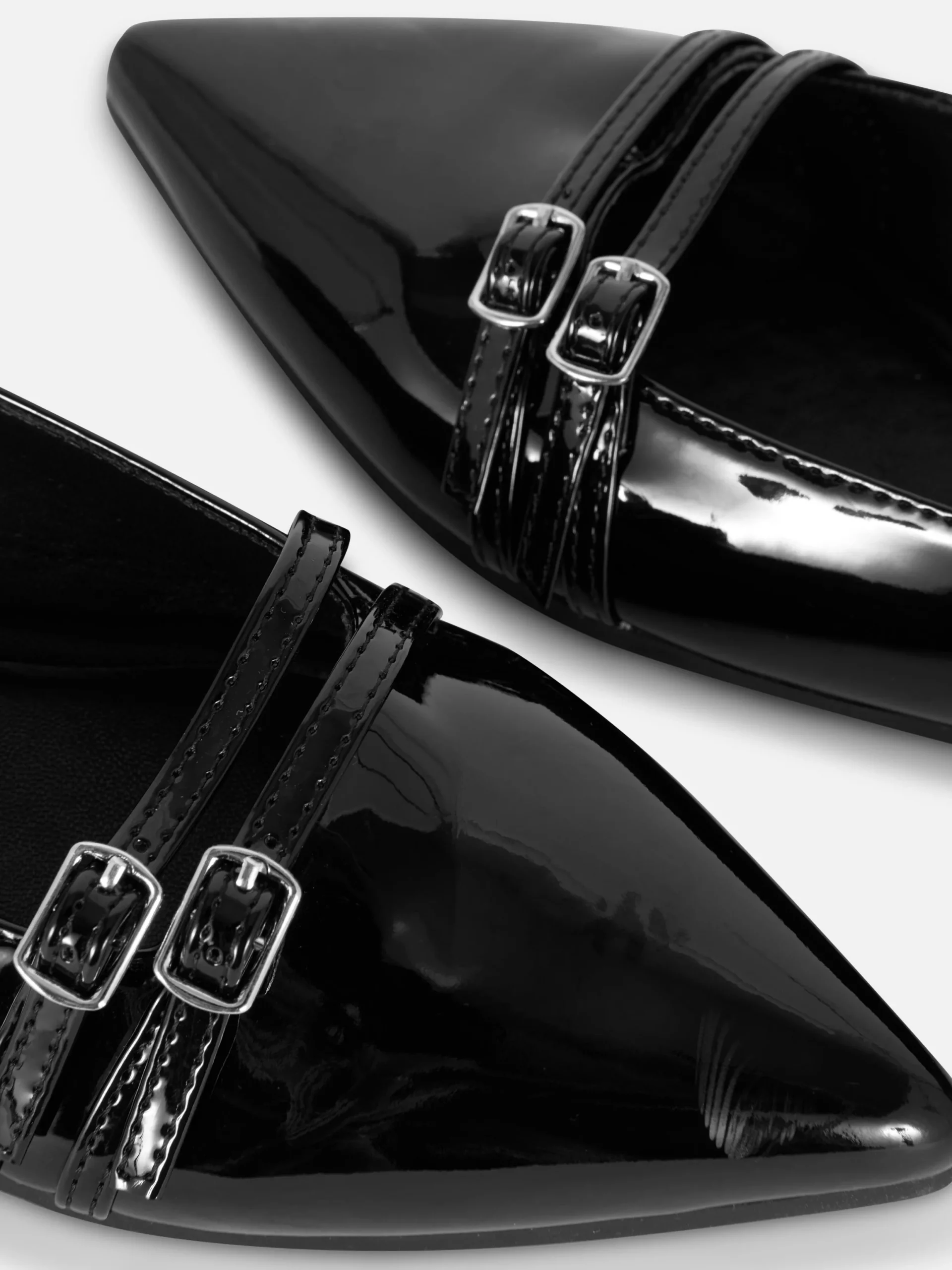 Mujer Primark Zapatos Planos|Bailarinas De Charol Con Puntera Afilada