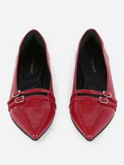 Mujer Primark Zapatos Planos|Bailarinas De Charol Con Puntera Afilada