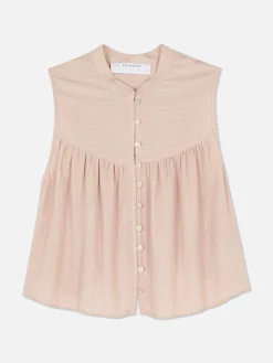 Mujer Primark Camisas Y Blusas|Blusa Con Flores Estilo Campiña