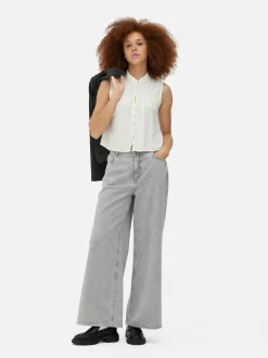 Mujer Primark Camisas Y Blusas|Blusa Con Flores Estilo Campiña