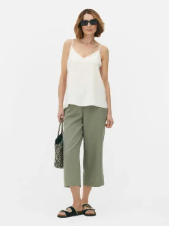 Mujer Primark Camisas Y Blusas|Blusa De Tirantes Con Cuello De Pico