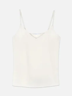 Mujer Primark Camisas Y Blusas|Blusa De Tirantes Con Cuello De Pico