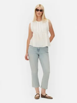 Mujer Primark Camisas Y Blusas|Blusa Sin Mangas Con Volantes