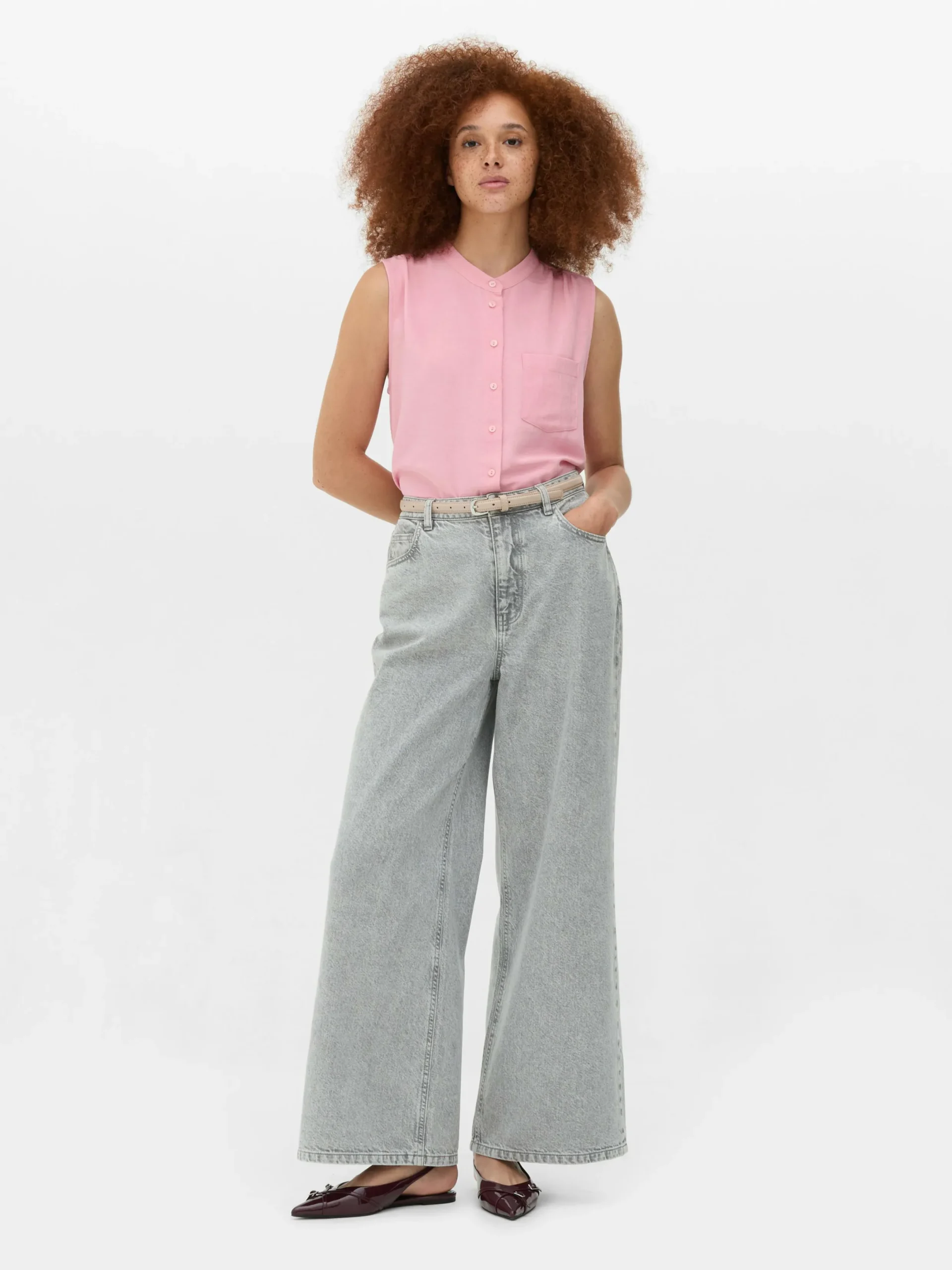 Mujer Primark Camisas Y Blusas|Blusa Tipo Túnica Sin Mangas