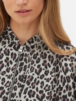 Mujer Primark Abrigos Y Chaquetas|Bómber Con Estampado De Leopardo