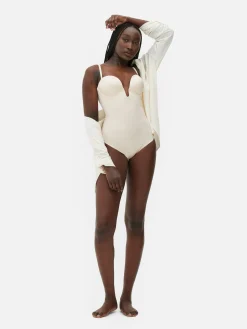 Mujer Primark Faja Moldeadora|Bodi Moldeador Escotado Con Relleno