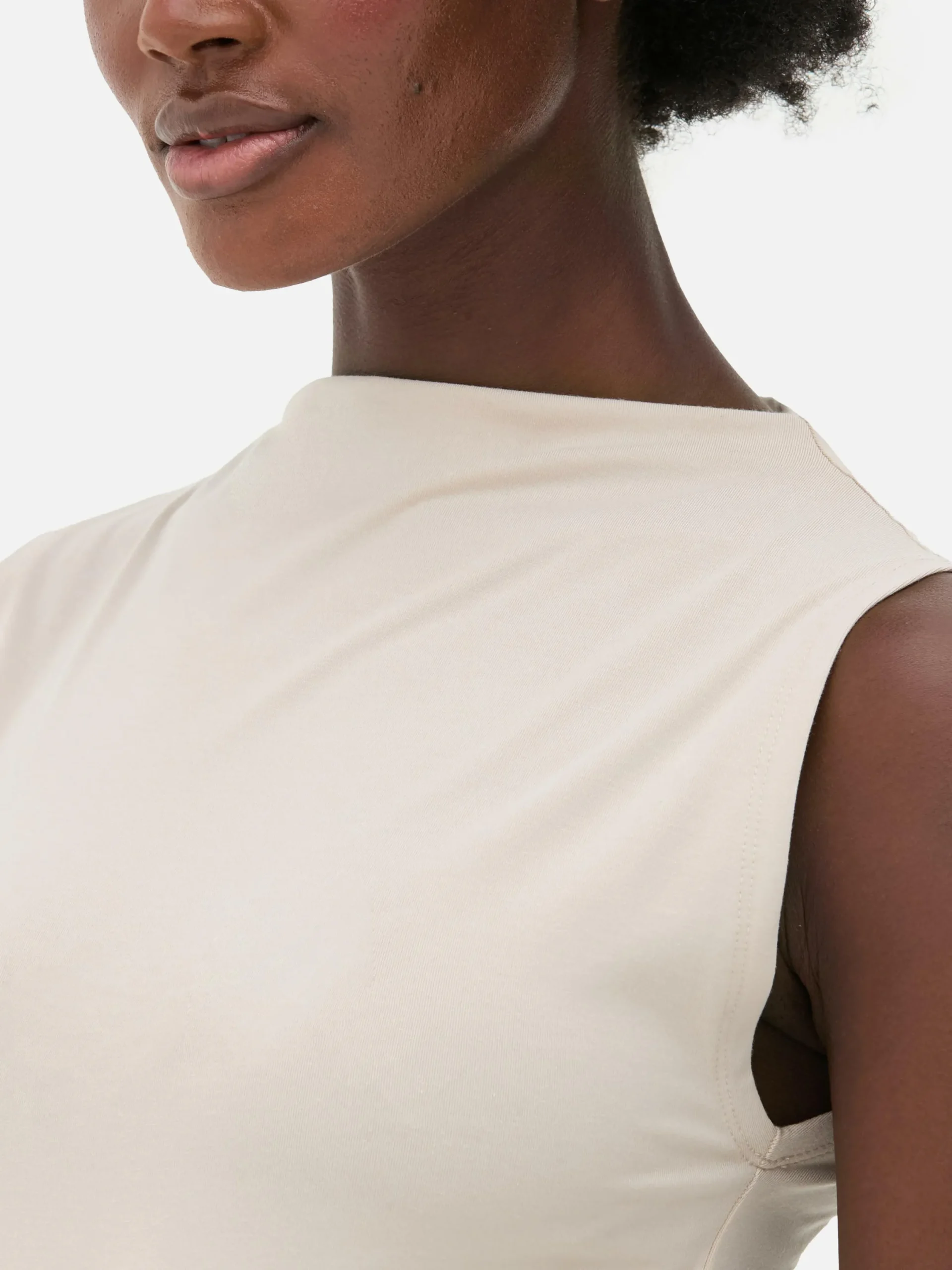 Mujer Primark Tops Y Camisetas|Body De Cuello Alto Sin Mangas