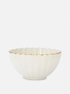 Primark Platos, Fuentes Y Boles|Menaje|Bol Para Cereales Con Diseño Festoneado