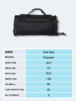 Hombre Primark Maletas Y Equipaje|Bolsos Y Carteras|Bolsa De Viaje Grande Con Ruedas