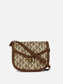 Mujer Primark Bolsos Y Monederos|Bolso Saddle Con Monograma Gráfico