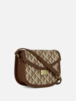 Mujer Primark Bolsos Y Monederos|Bolso Saddle Con Monograma Gráfico