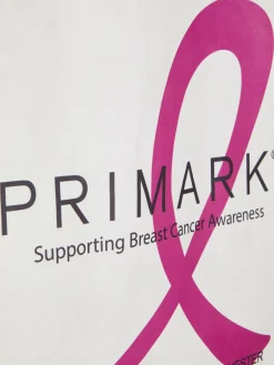 Primark Accesorios De Viaje|Bolso Shopper Concienciación Sobre El Cáncer De Mama