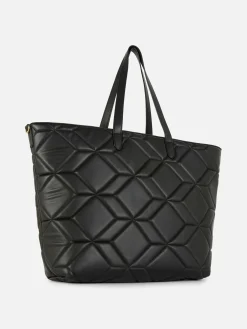 Mujer Primark Bolsos Y Monederos|Bolso Shopper De Piel Sintética Acolchada