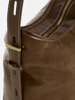 Mujer Primark Bolsos Y Monederos|Bolso Shopper Holgado De Antelina