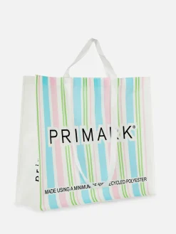 Mujer Primark Bolsos Y Monederos|Bolso Shopper XL Con Estampado A Rayas