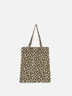 Primark Accesorios De Viaje|Bolso Tote Con Estampado Animal