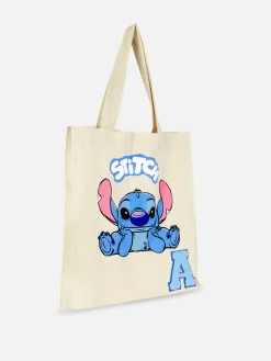 Niños Primark Bolsos|Bolso Tote Con Inicial De Stitch De Disney