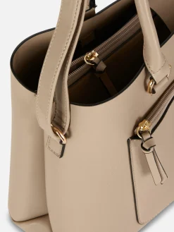 Mujer Primark Bolsos Y Monederos|Bolso Tote De Piel Sintética Con Bolsillo