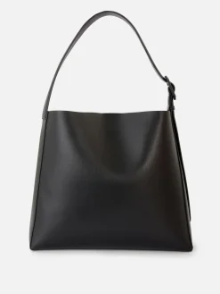 Mujer Primark Bolsos Y Monederos|Bolso Tote Tipo Bombonera De Piel Sintética