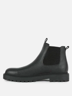 Hombre Primark Botas|Botas Chelsea De Piel Sintética