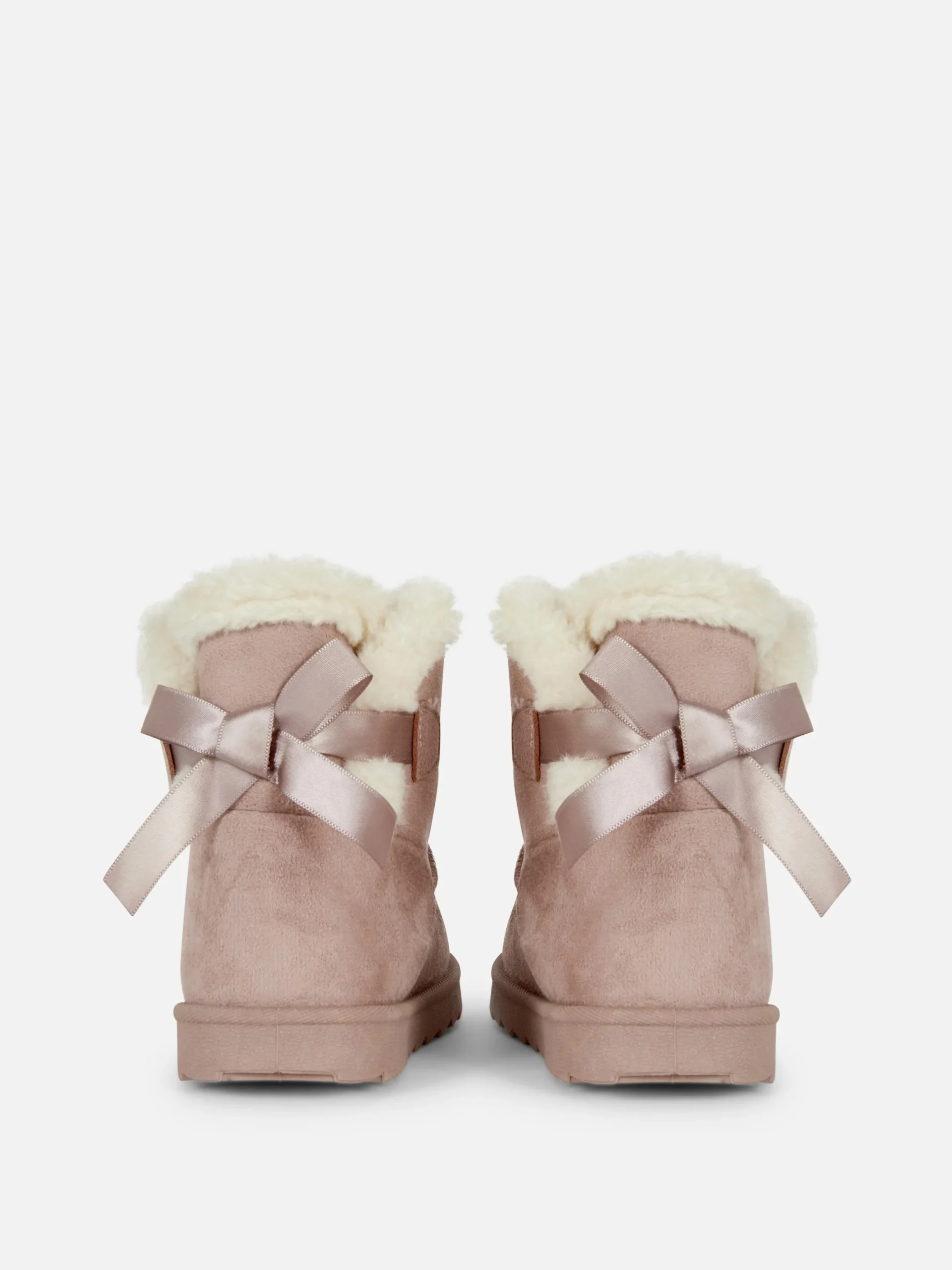 Niños Primark Botas Y Botas De Agua|Botas Con Lazo Trasero Y Forro De Felpa