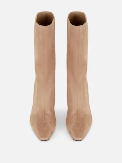 Mujer Primark Botas|Botas De Antelina Con Tacón De Aguja