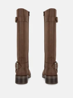 Mujer Primark Botas|Botas De Motorista De Punta Cuadrada