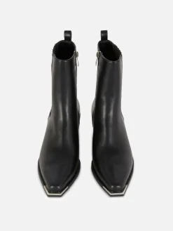 Mujer Primark Botas|Botas Vaqueras De Piel Sintética
