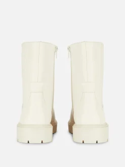 Niños Primark Botas Y Botas De Agua|Botines Chelsea Con Cremallera Lateral