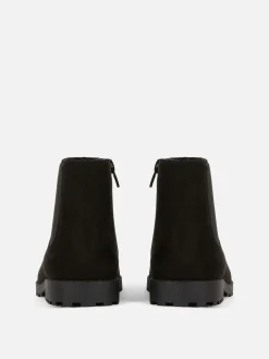 Niños Primark Botas Y Botas De Agua|Botines Chelsea Con Cremallera