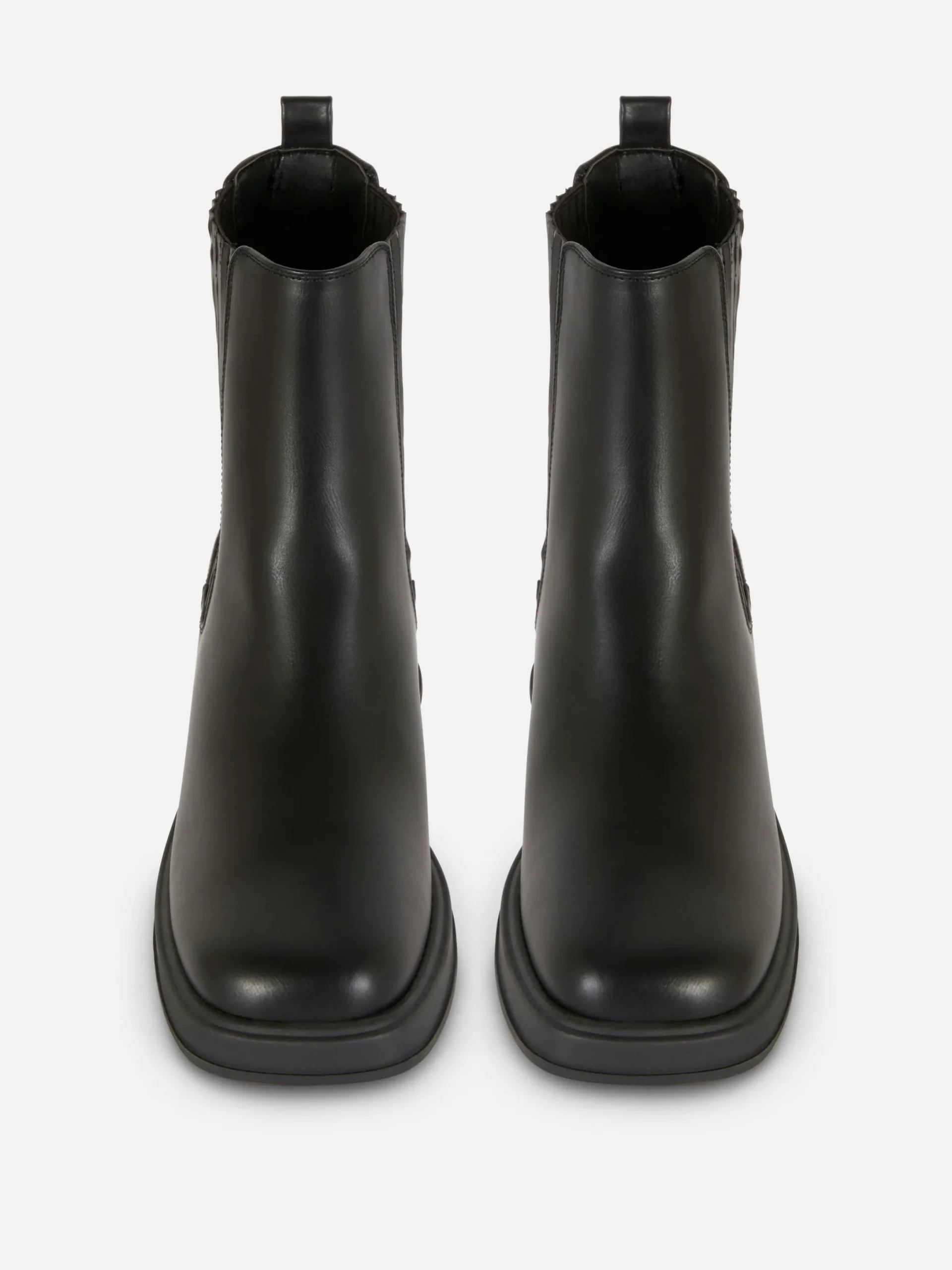 Mujer Primark Botas|Botines Chelsea Con Tacón Grueso