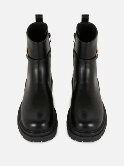 Mujer Primark Botas|Botines Con Detalle De Hebilla