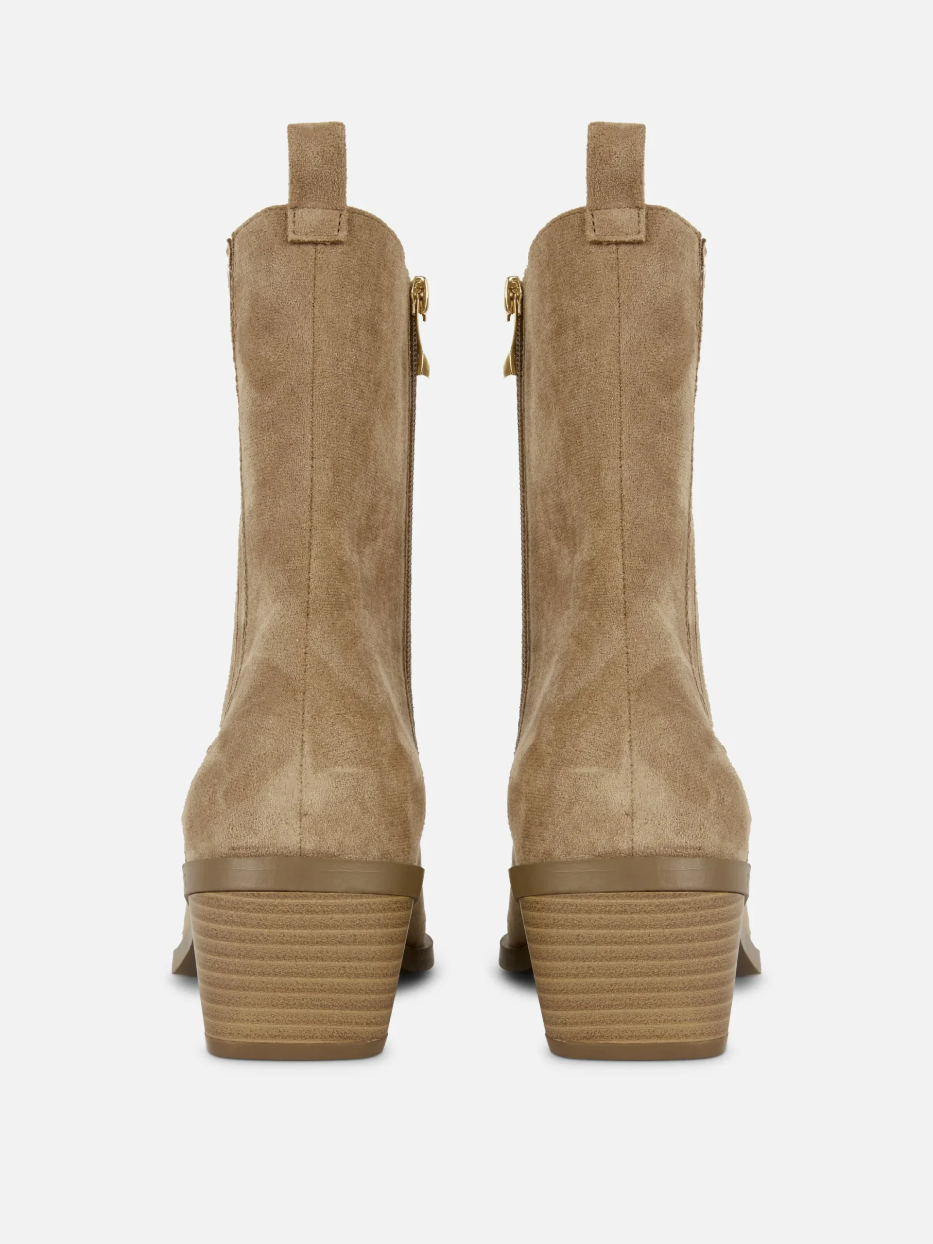 Mujer Primark Botas|Botines De Estilo Cowboy Con Tacón Bajo