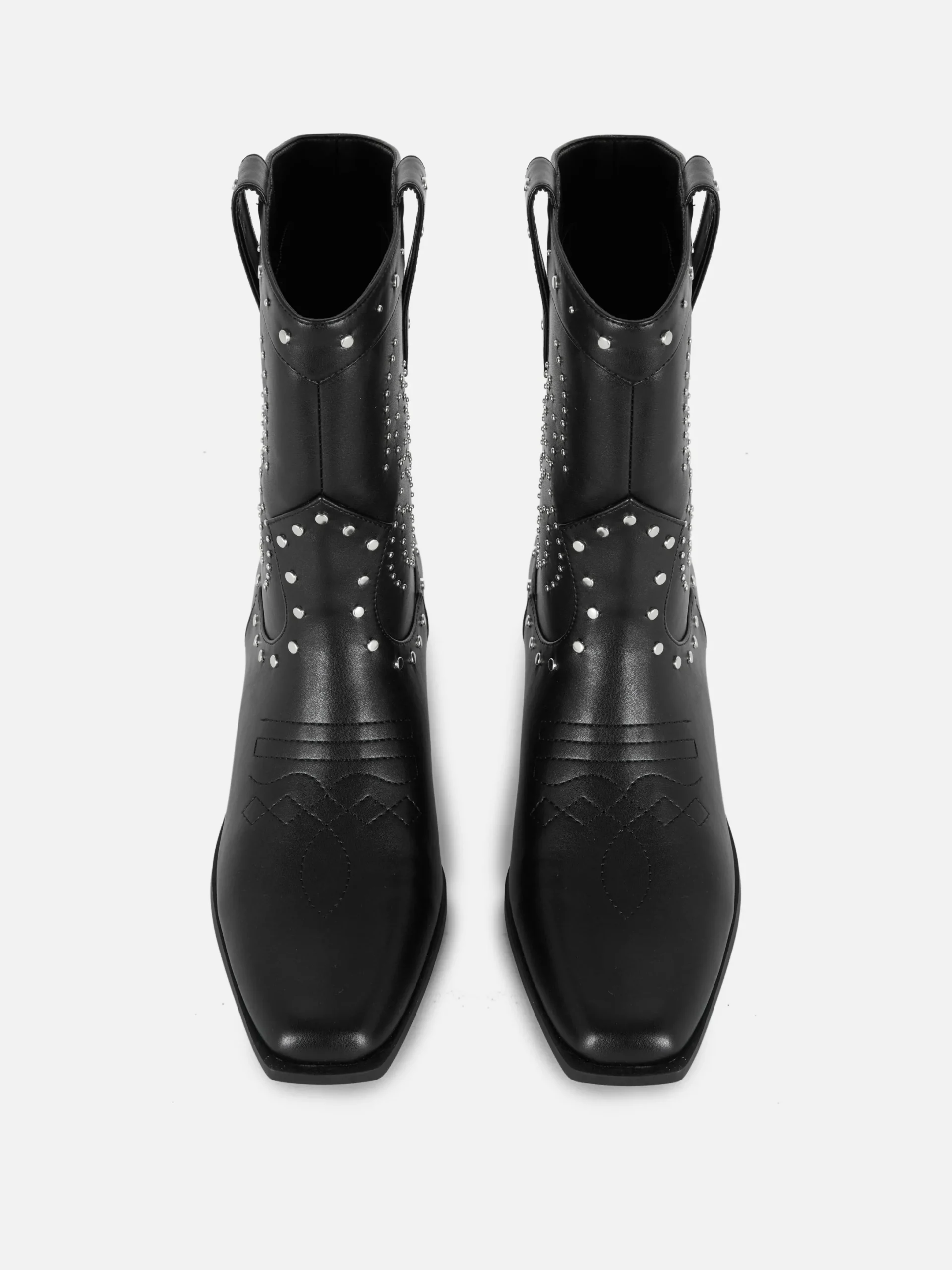 Mujer Primark Botas|Botines De Tipo Cowboy Con Tachuelas