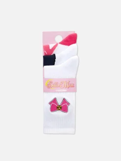 Mujer Primark Calcetines|Calcetines Altos Gráficos De Sailor Moon