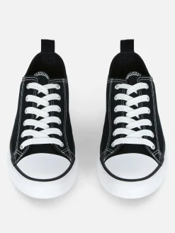 Mujer Primark Calzado Deportivo|Calzado Deportivo De Lona De Caña Baja Clásicas