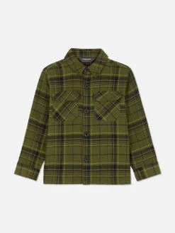 Niños Primark Camisas|Camisa A Cuadros Con Botones