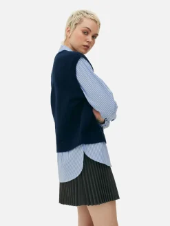 Mujer Primark Camisas Y Blusas|Camisa Con Chaleco 2 En 1