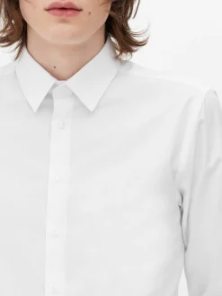 Hombre Primark Camisas|Camisa De Algodón Entallada