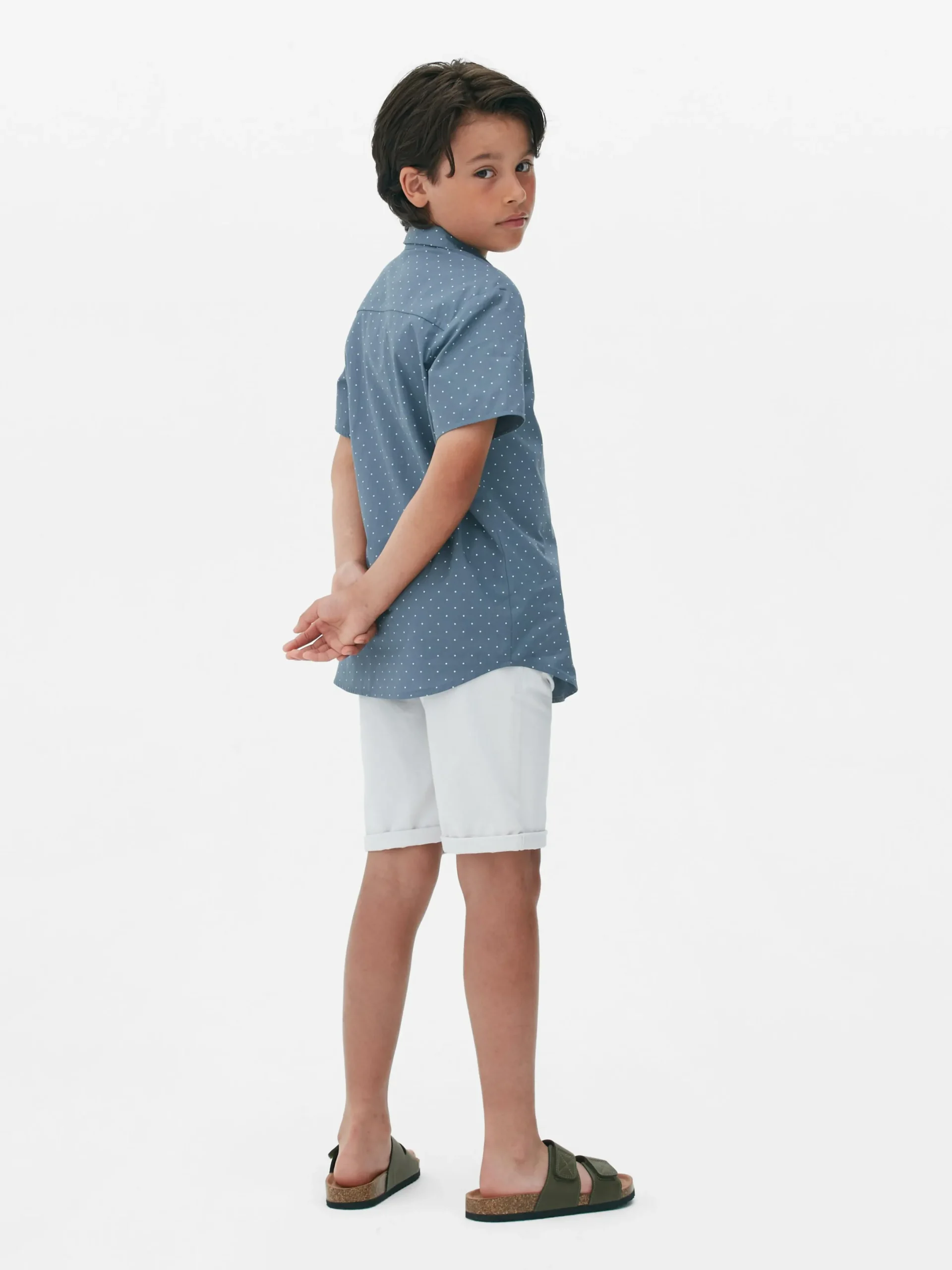 Niños Primark Tops Y Camisetas|Camisa De Manga Corta Con Botones