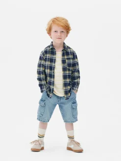 Niños Primark Tops Y Camisetas|Camisa De Manga Larga A Cuadros