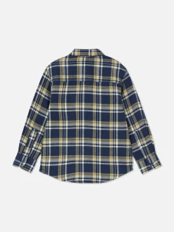 Niños Primark Tops Y Camisetas|Camisa De Manga Larga A Cuadros